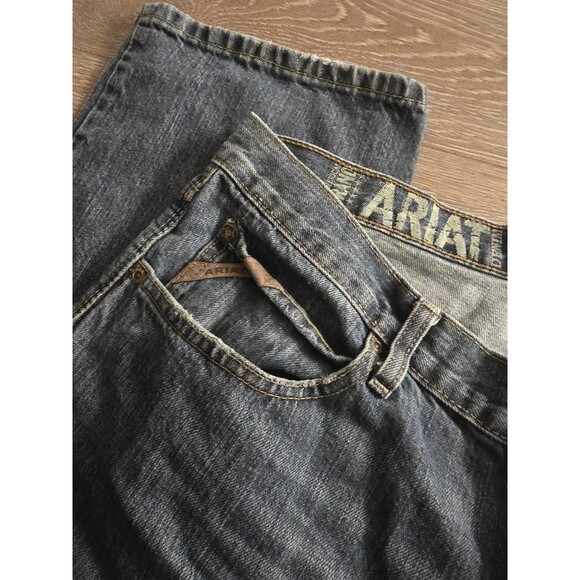 Ariat Jeans Men’s 34x34 M2 Traditional Relaxed Boot Cut Denim Pants Western Fit - Picture 2 of 5